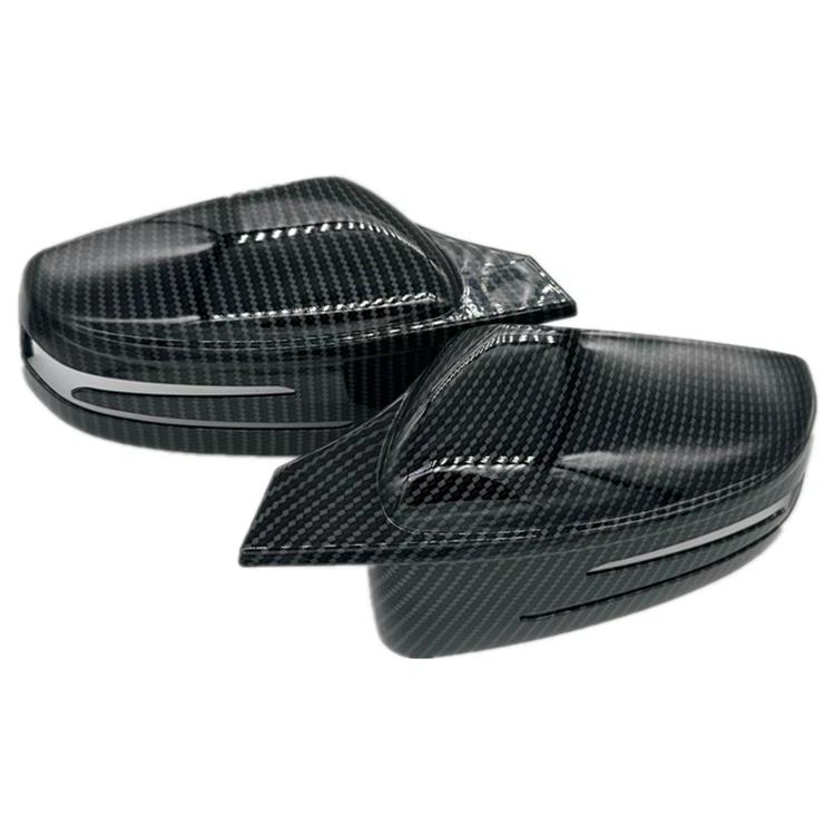 For Mercedes Benz W176 W246 W212 W204 C117 X156 X204 W221 A B C E S CLA GLA GLK Class Rearview Side Mirror Cover Wing Cap Trim