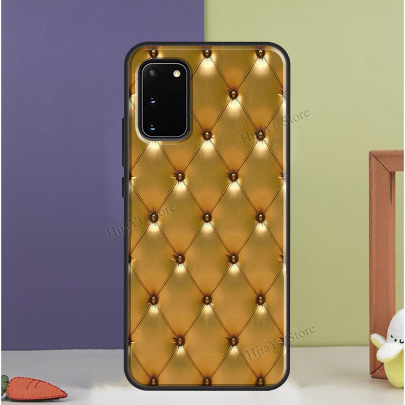 Quilted Texture Sofa Pattern Case For Samsung Galaxy S20 FE S21 S22 Ultra S8 S9 S10 e Note 10 Plus Note 20 Ultra Cover