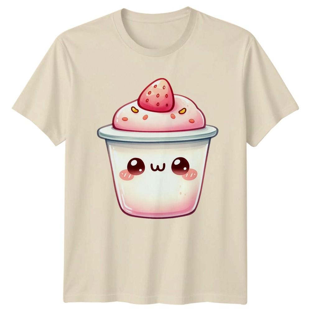 Sweet Kawaii Strawberry Dessert Cute TShirt Strawberry Dessert Kawaii Food
