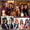 6pcs Lunettes à Diffraction Effet Cœur, Lunettes de Soleil Effets Spéciaux en Forme de Cœur Lumineux 3D Lunettes d'Amour Pour Bar Boîte de Nuit -CEUK