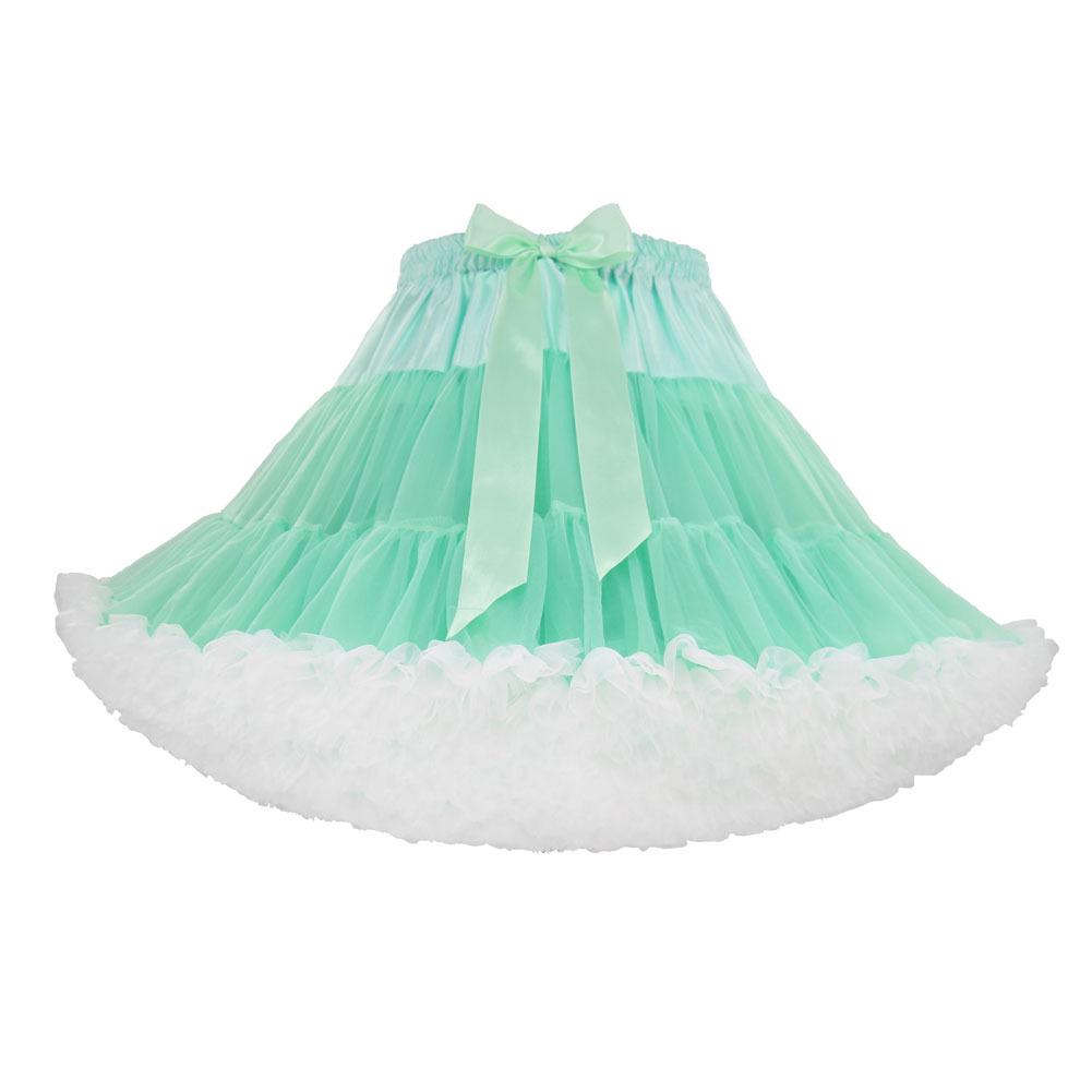 Adult Super Puffy Breathable Tulle Skirt - Soft Lolita Tutu Petticoat Skirt
