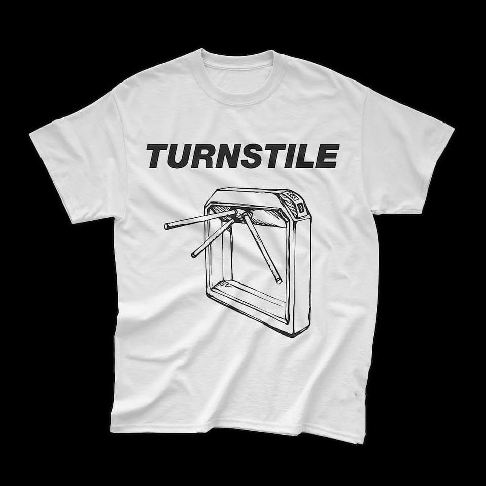 Collection Turnstile Band Tour Cotton Gift for Fan S to 5XL White T-shirt XL