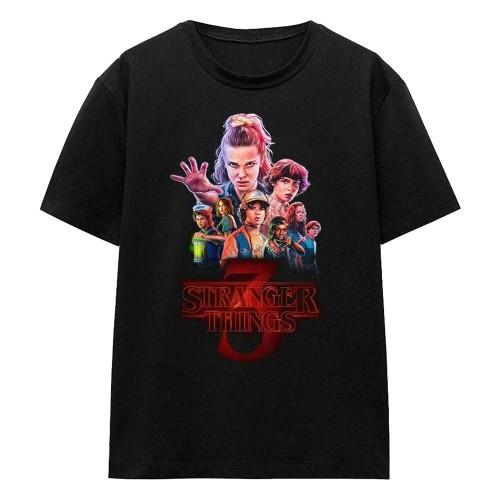 Stranger Things 3 Womens/Ladies Poster T-Shirt