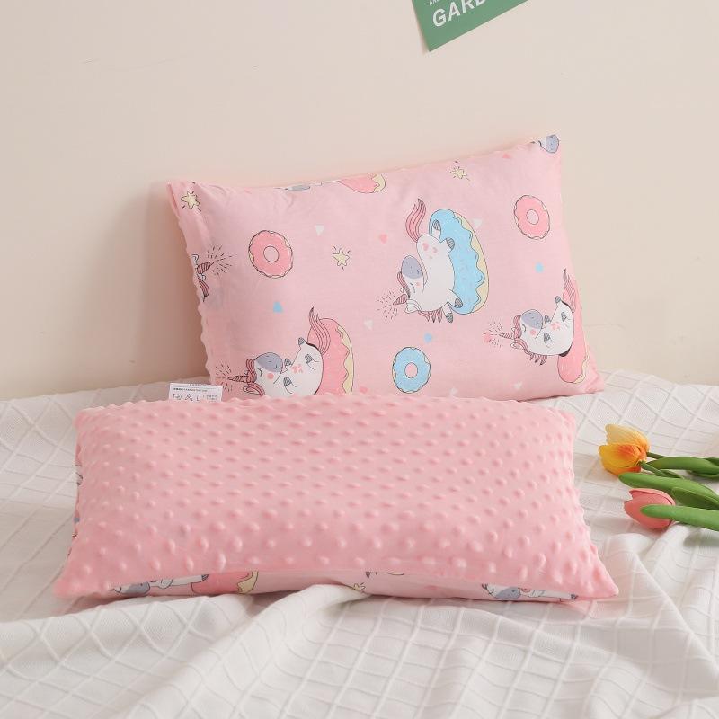 Class A Full Cotton Doudou Velvet Cartoon Small Pillow Kindergarten Students and Children Doudou Pillow Core Cervical Vertebrae Pillow Can Be Removed