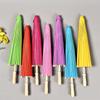 SITEDAN Japanese-style Parasol, Plain, Set of 6, Children's Parasol, Dance Umbrella, Decorative Umbrella, Photography Umbrella, Paper Umbrella, Long U