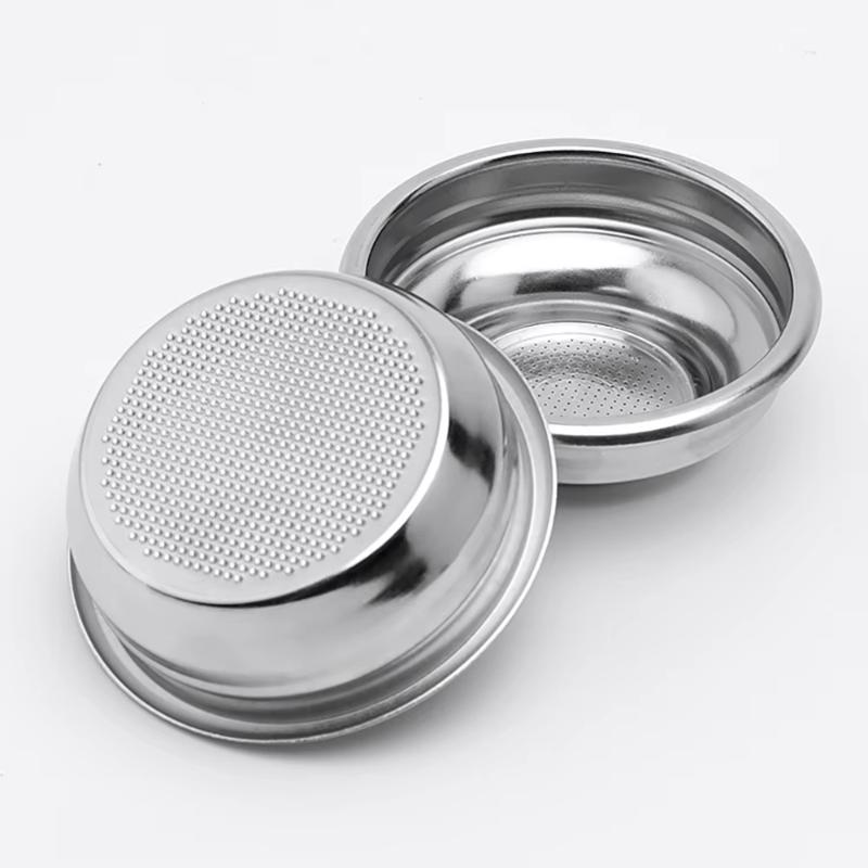 51 mm 54 mm 58 mm Nerezový košík na kávový filtr Miska na kávový prášek Kávová rukojeť Bezodpádová Univerzální miska na kávový prášek