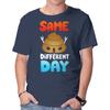 Unisex Crew Neck T-Shirt Different Day Graphic Short Sleeve Casual Tee