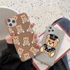 Cute Italy Bear Cover For Xiaomi Redmi Note 9 8 10 Pro 9s S 8T 7 5 6 9C Mi Poco X3 NFC F3 9T Pro 11 10 9 SE A3 10T Lite TPU Case