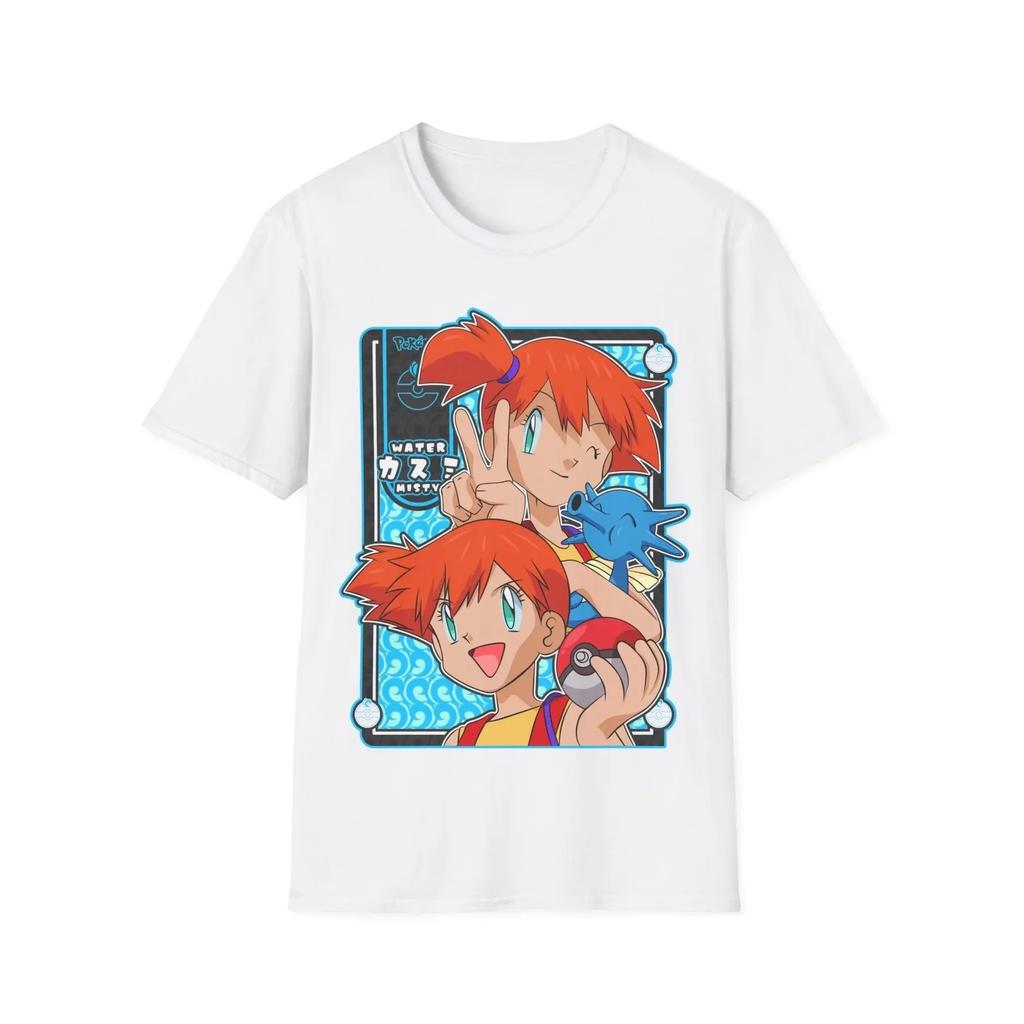 Anime Pokémon Graphic TShirt 100Cotton Oversized unisex Shirt Y2k Unisex Short Sleeve ONeck Daily Street Style Selling Popular