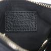 Excellent GUCCI Coin case Current GG emblem key pouch black leather mens 815891 Used
