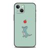 Cute Dinosaur Bear Couple Luxury Phone Case For iPhone 11 12 13 14 15 16 Pro Max Mini X XR XS 7 8 Plus SE Cover Black Funda