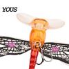 Bionic Dragonfly Lures 5Pcs 7.5cm/6.2g Fishing Lure with Hooks, Topwater Floating Hooks Bait, Realistic Insect for Bass Trout Set