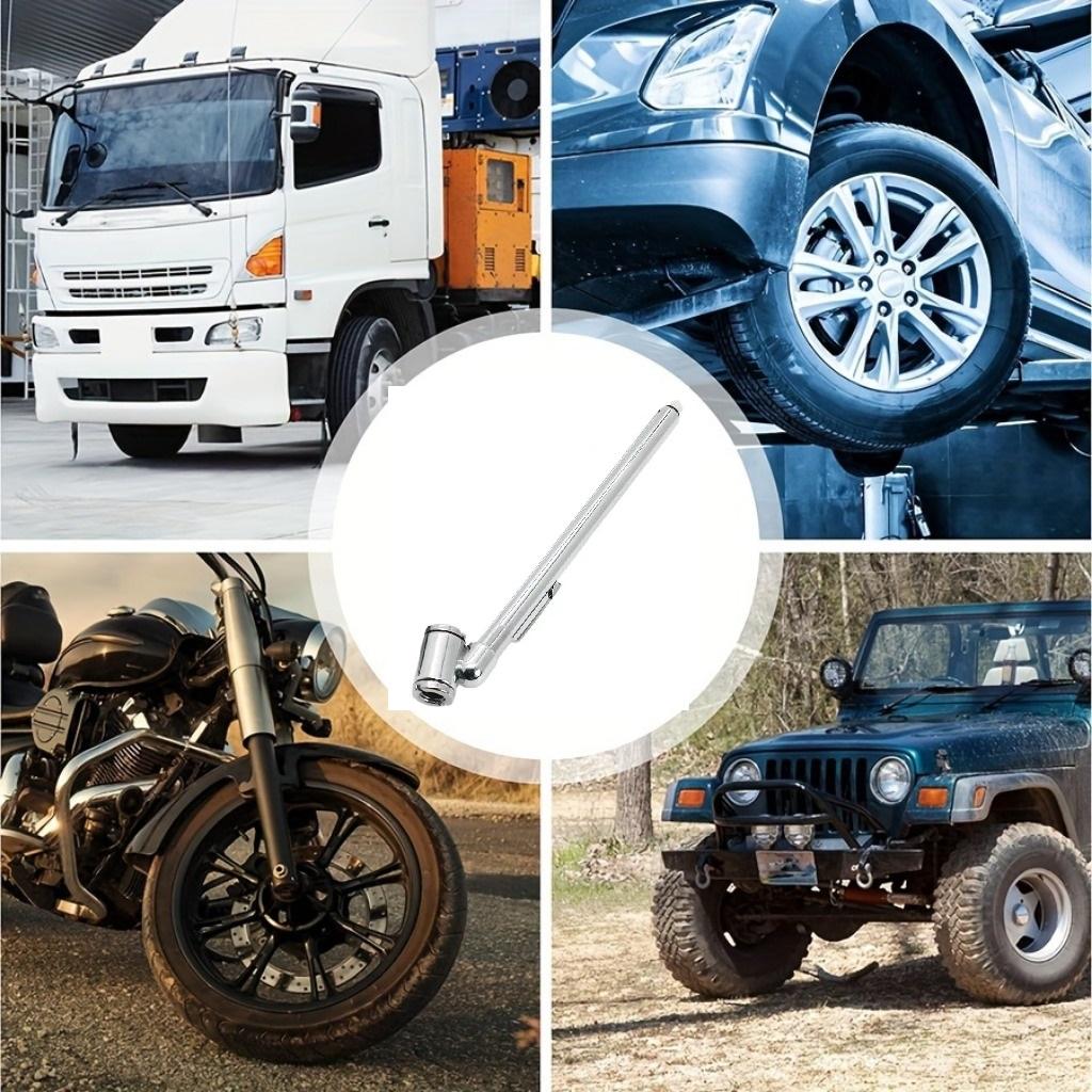 Měřič tlaku v pneumatikách, 10-120 PSI Odolná izolace, Tester tlaku v pneumatikách pro nákladní a osobní automobily