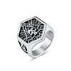 Skull Titanium Ring Men's Personalised Fashion Jewellery