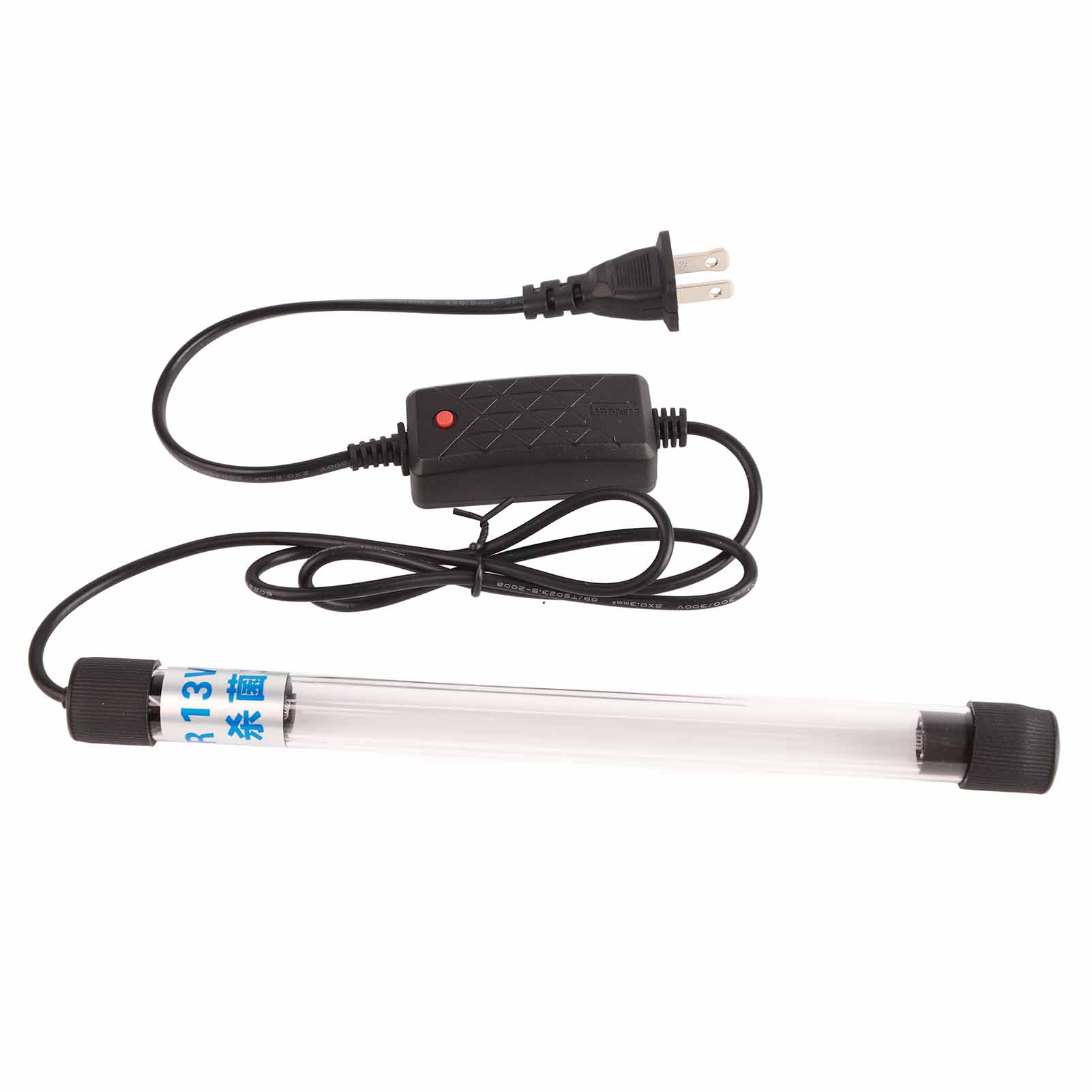 Aquarium Submersible Lumière Nettoyante Stérilisateur UV Lampe Nettoyage Algues Vertes pour Bassin à Poissons
