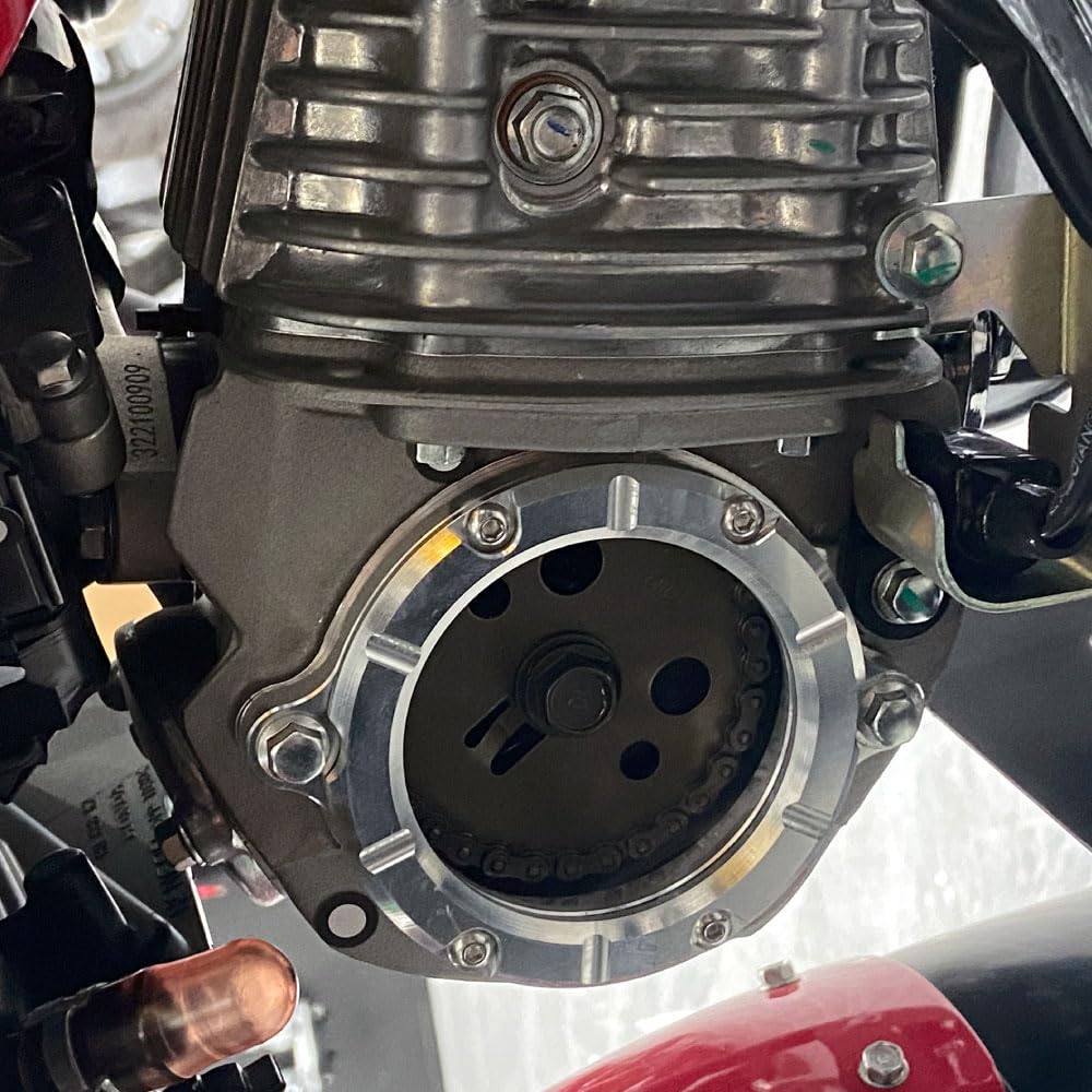 Mr Quick Honda CC110 Cross Cab Clear Cylinder Headside Cover Black