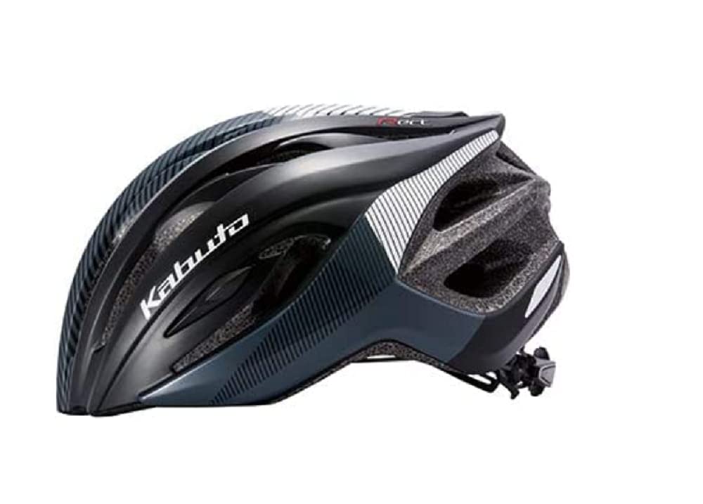 

KABUTO RECT Matte Black Bicycle Size G-1 Helmet, M/L (Head Circumference 57-60cm)