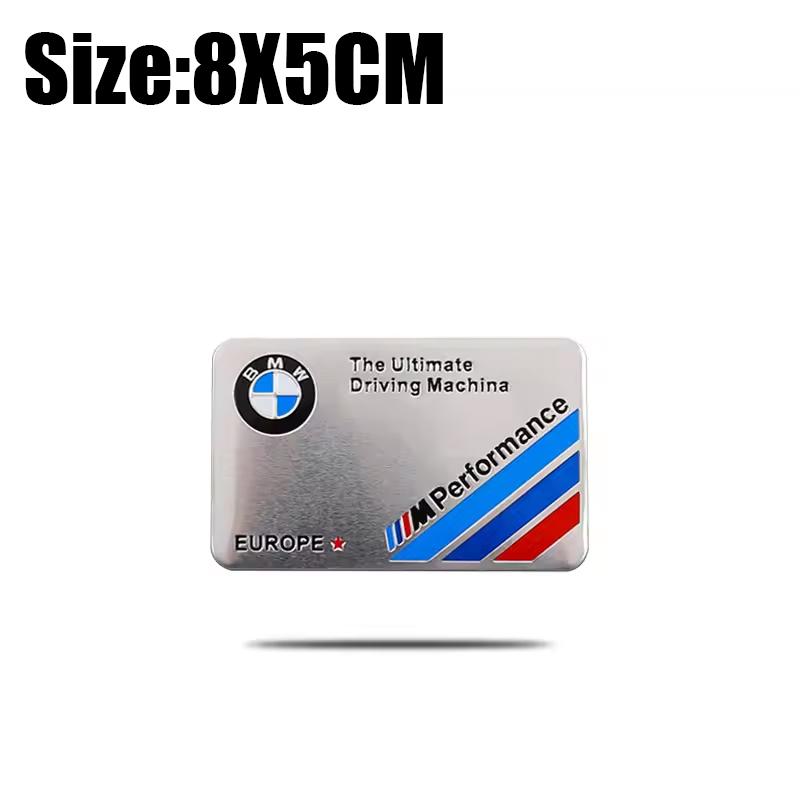 3D Aluminum Car Styling Sticker Body Trunk Decoration Decal Accessories For BMW G80 G06 G07 G42 G14 G15 G16 F82 F20 F21 F83 M2 M