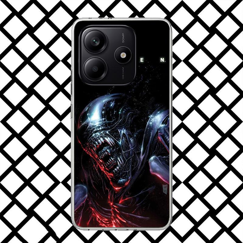 Cool A-Alien X-Xenomorph Phone Case for Xiaomi Redmi Note 15 14 14S 13 12 12S 11 Pro Plus 11E 11T 11S 10S 5G Soft Cover Fundas R