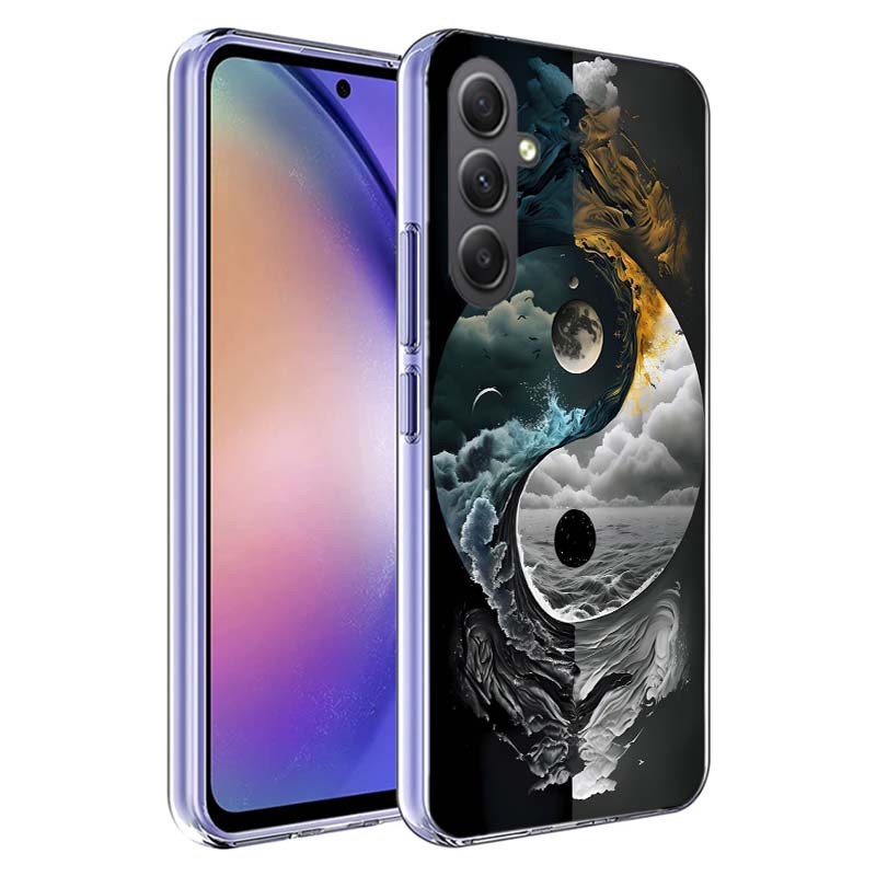Balance of Elements The Eternal Yin-Yang Phone Case for Samsung A17 A37 A57 A07 A16 A26 A36 A56 A06 A02S A12 A22 A32 A52S A04S A