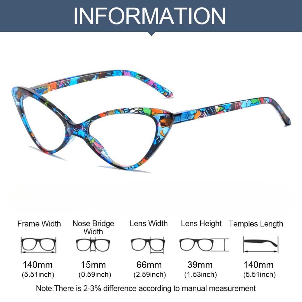 Fashion Women  Reading Glasses  Presbyopic Anti Blue Light Eyewear