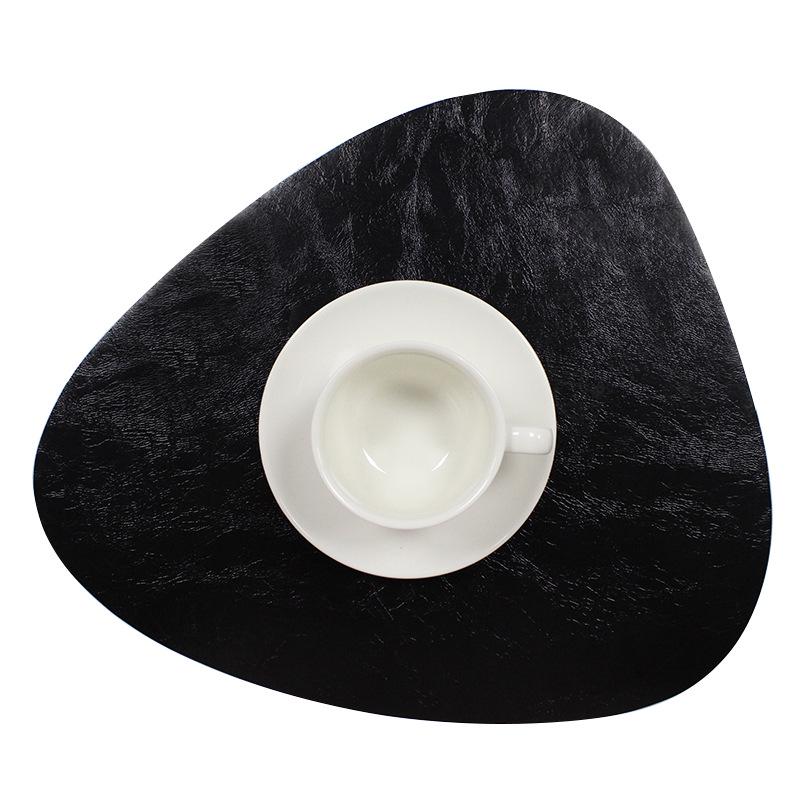 Set de mese de masă din piele PU nordică, impermeabilă și rezistentă la ulei, pe două fețe