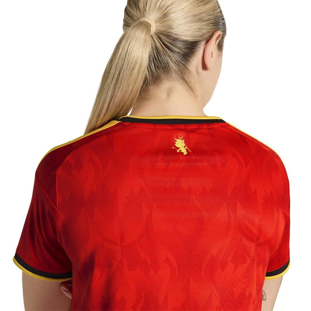 adidas Womens/Ladies World Cup Belgium Home Shirt