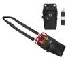 Hair Scissors Shear Bag Professional Retro Soft Hairdressing Toolbag Pouch Barber Cases Black