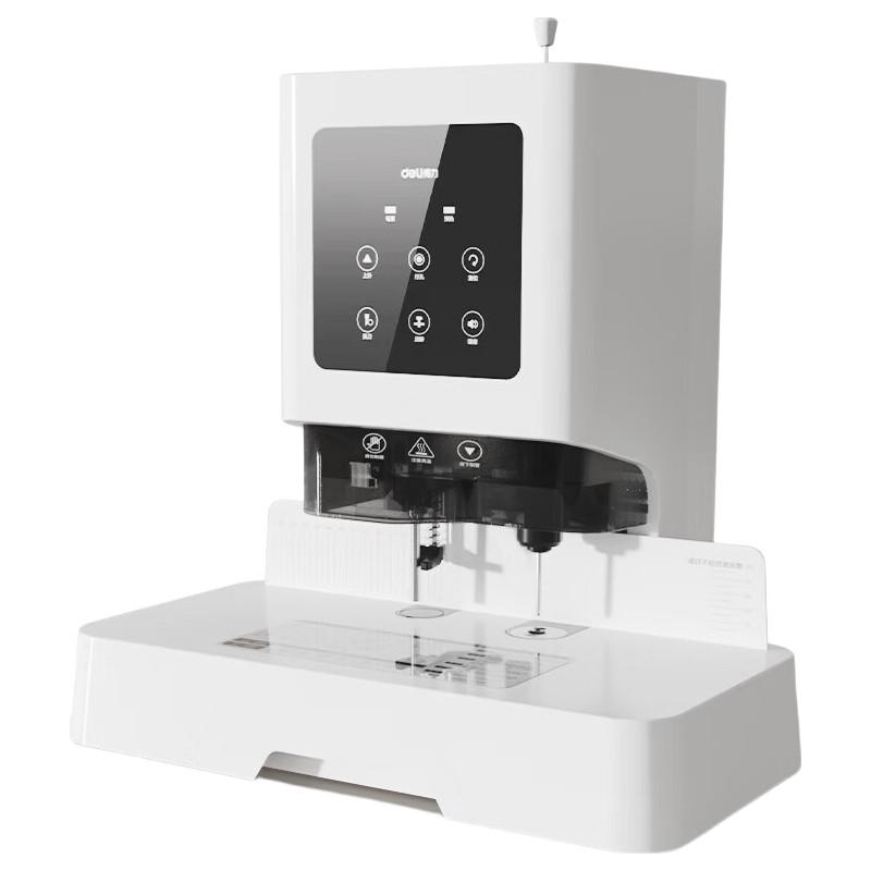 

Deli 50mm Automatic Financial Binding Machine CN plug (adapter included)