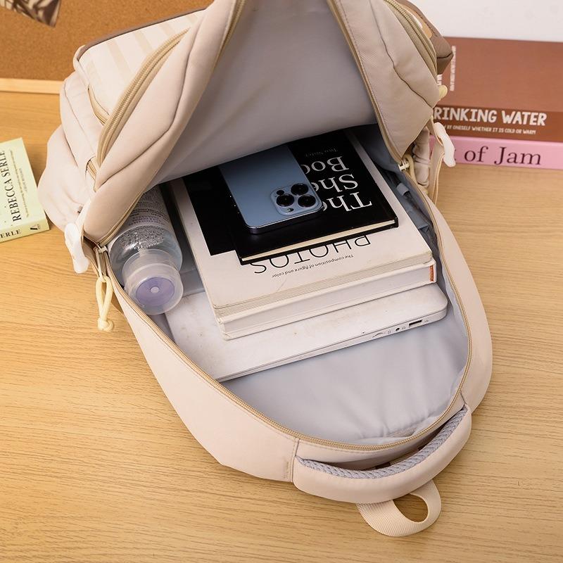 High value, fresh and sweet, candy-colored backpack, lightweight and large-capacity backpack for junior high school students