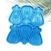 6 Cavities Silicone Resin Molds Ornaments Moulds Crafts Making Moulds King Shaped Silicone Material Hand-Making Tools