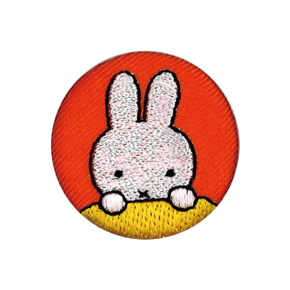 Minoda Miffy Embroidered D02B1276 Brooch, Miffy,