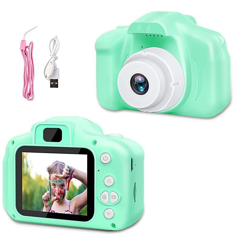 Appareil photo pour enfants Écran HD 1080P Appareil photo Vidéo Jouet 8 Millions de Pixels Dessin Animé Mignon pour Enfants Jouet de Photographie d'Extérieur