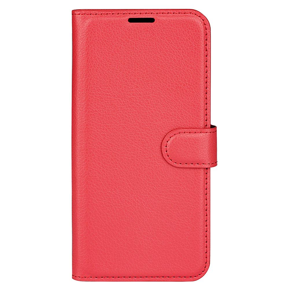 Litchi Texture Phone Cover Wallet for Infinix Hot 12 Play 4G,Anti-Drop Shell Flip Stand Phone Case