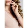 Miabella Italian 925 Sterling Silver Byzantine Bracelet for Women