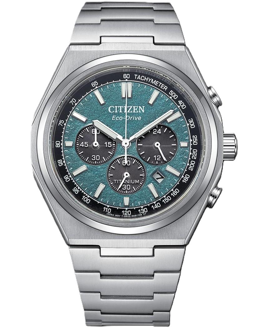 

CITIZEN Zenshin Eco-Drive мужские часы Super Titanium Sapphire CA4610-85X