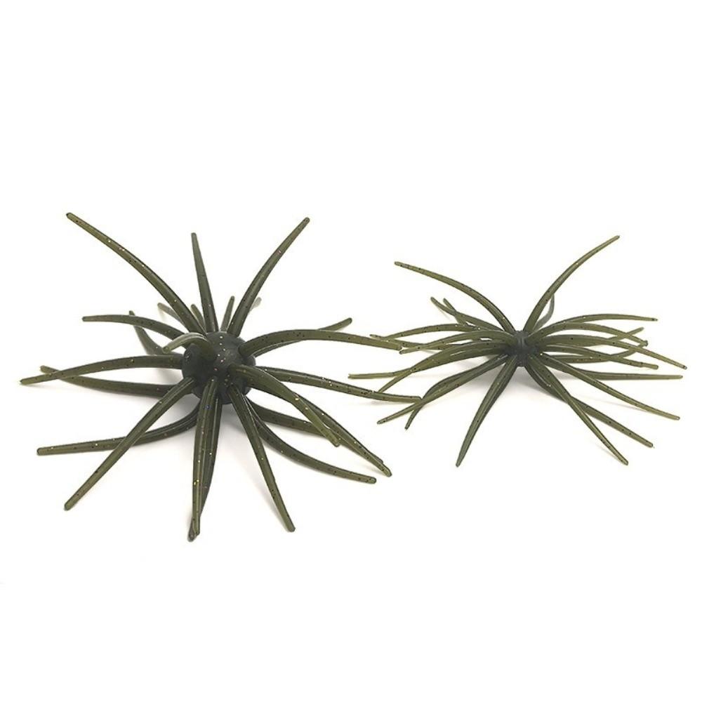 10pcs 11cm/8.7g Size Sea Urchin Lures Superior Tear Resistance 3D Lure For Sea Bass Fishing
