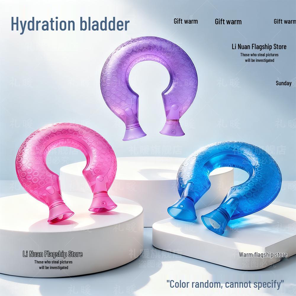 U-Shaped Cervical Spine Hot Water Bag for Neck & Shoulder Therapy