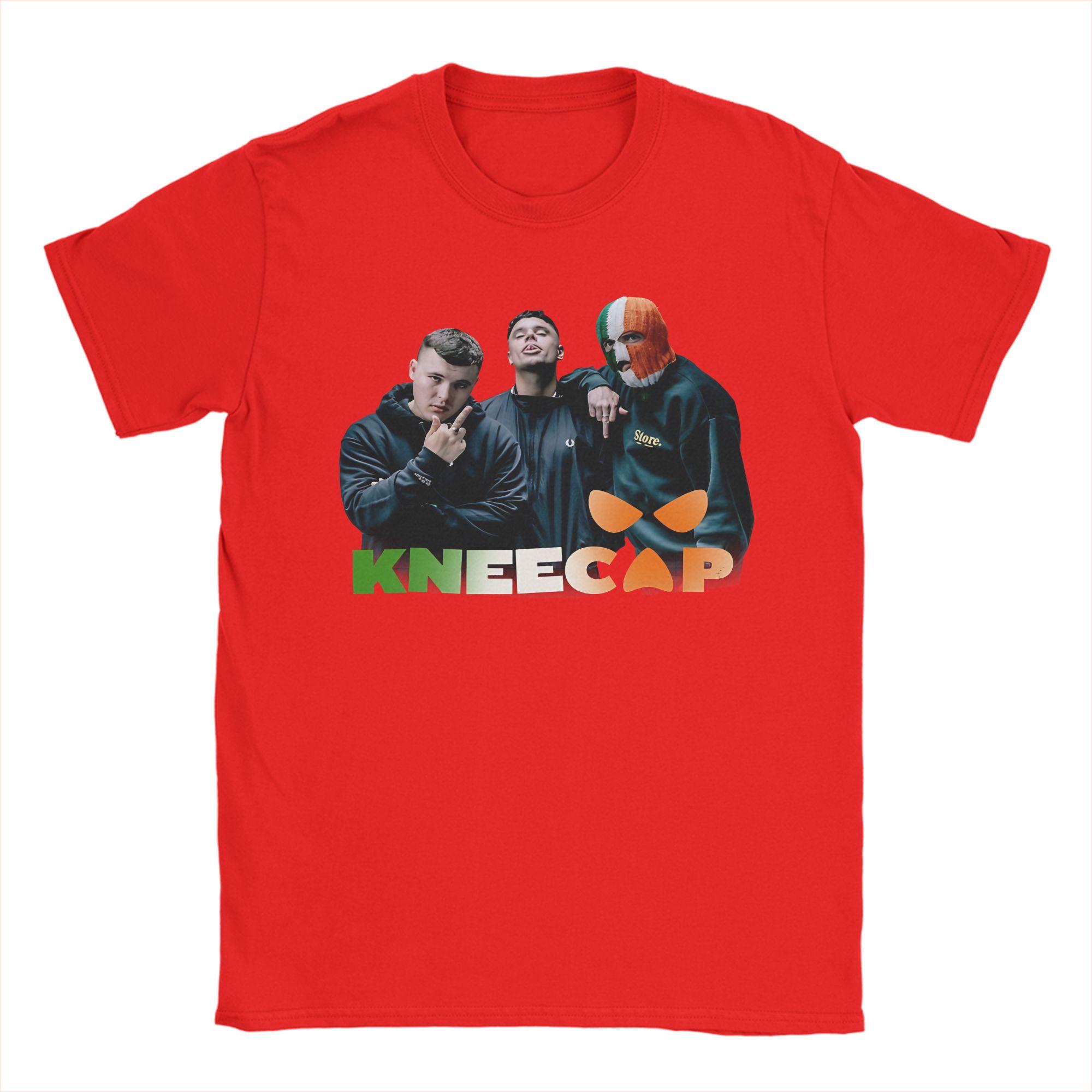 KneeCap Belfast Irish Gaeilge Republican T-Shirt Unisex Amazing Cotton Tee Shirt Round Collar Short Sleeve T Shirt Clothing S
