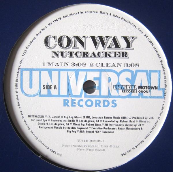

12inch Record CONWAY - Nutcracker UNIR212081PROMO Universal Recor 2004 US Rap & Hip-Hop/R&B Used