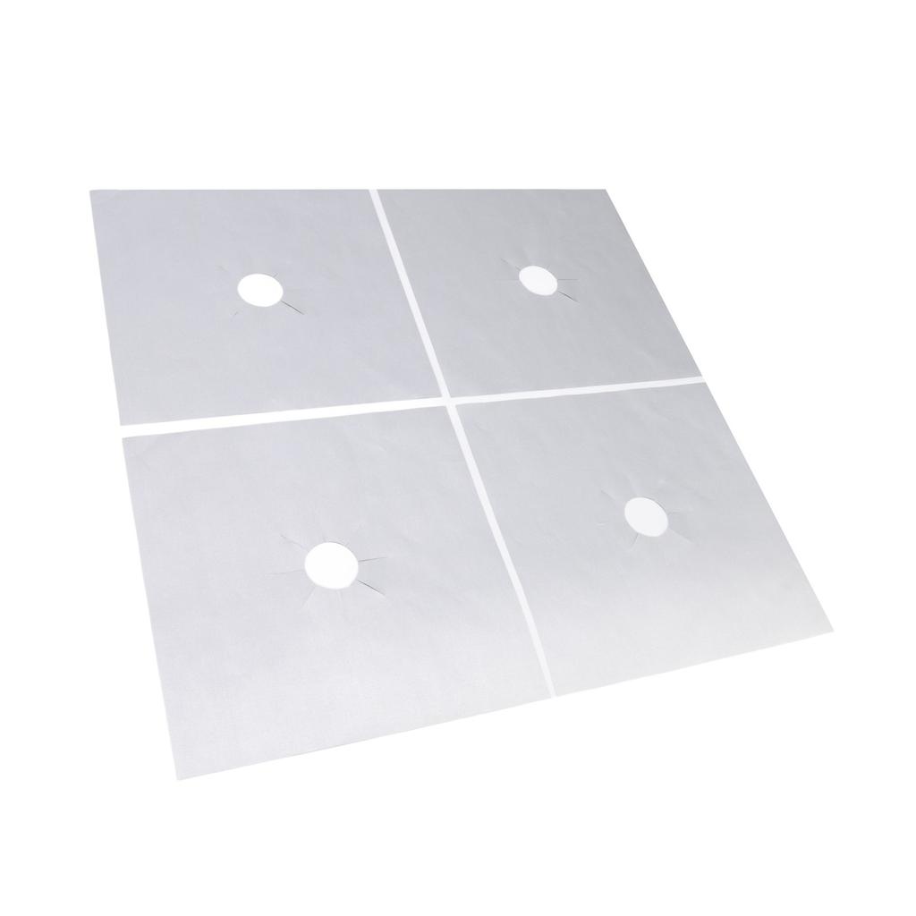 4 st Spisskydd PTFE-beläggning Non-stick Gasspis Spishällskydd Pad för Kök