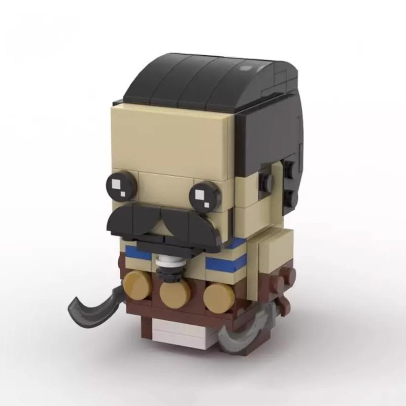 Khal Drogo A Song of Ice and Fired Harvey Dent Brickheadz Building Blocks Sets DIY Assembled Model for Kids Adults Birthday Gift