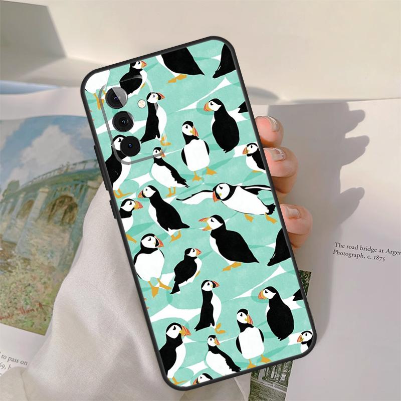 

Puffin Bird Case For Samsung Galaxy A13 A33 A53 A34 A54 A14 A15 A16 A26 A36 A56 A12 A32 A52 A06 A35 A55 Samsung A25