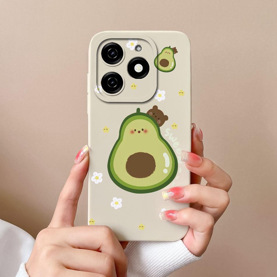Dinosaur Case For infinix Smart 8 Pro Plus Soft Back Cover Comfortable Liquid Silicone High Quality Phone Housing For Smart8 HD