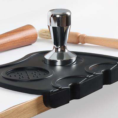 Flacher Espresso-Tamper, leicht zu reinigen, mit flachem Boden, Kaffeestampfer für zu Hause