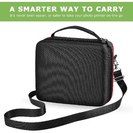 Case Compatible with Canon SELPHY CP1500/CP1300/ CP1200 Wireless Compact Photo Printer and Color Ink and Paper Set/Battery- Organizer Storage Bag