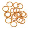 Colorful Open Jump Rings for DIY Jewelry Making - Round Single Loop Iron Rings for Beading Bracelets