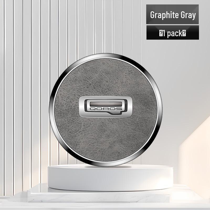 Non-Slip Cup Coaster & Shock-Absorption Slot for Qoros 3, 5, 7
