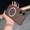 Magnetic Semi‑Transparent Matte Phone Case for Realme 14T 5G Soft TPU Shockproof Cover