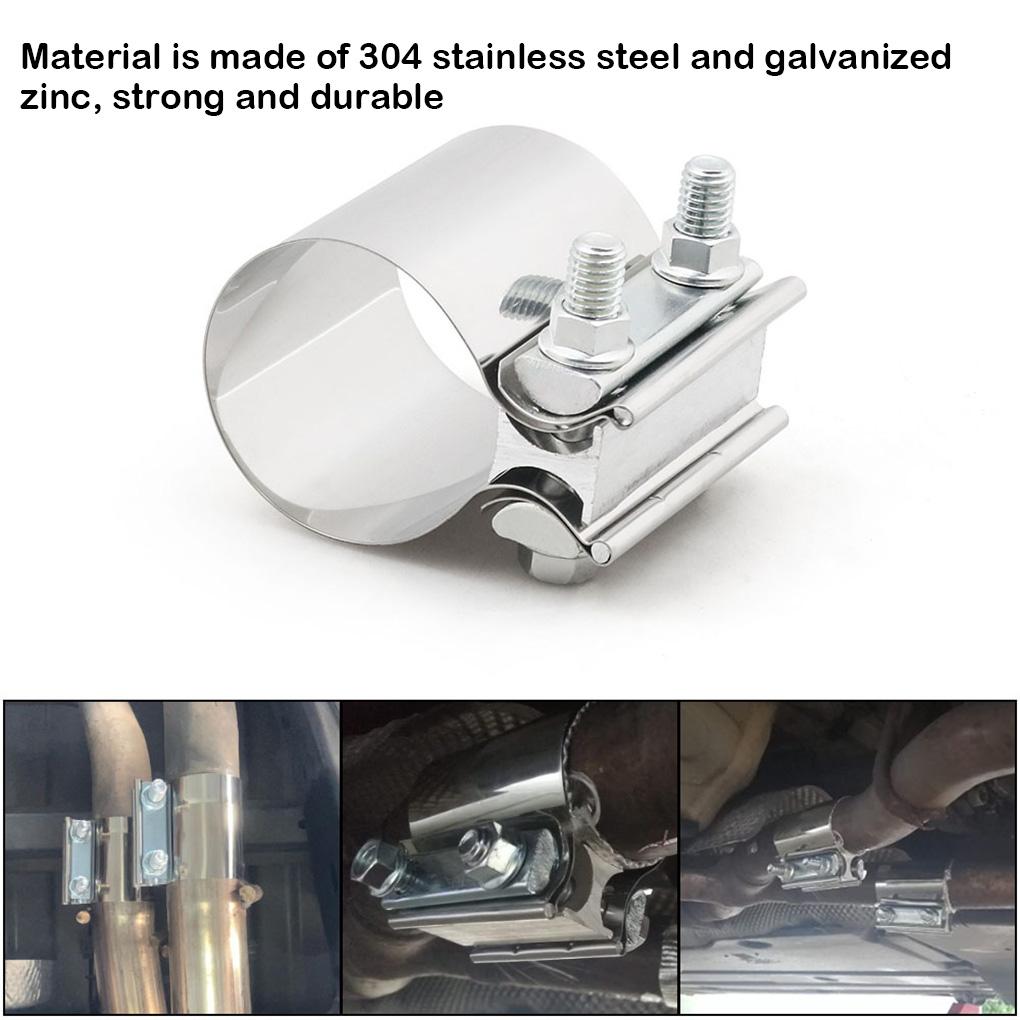 Exhaust Clamp Sleeve Coupler Replaced Part Clip Replacement Multipurpose